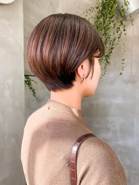 テトヘアー(teto hair) ハンサムショートマッシュ骨格補正ショートボブ丸み大人お手入れ