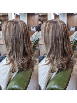 ヘアーサロン リバース(Hair Salon Rebirth) 【防府/Rebirth】グレージュ