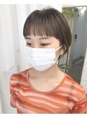 『ueki』不揃いマッシュバング
