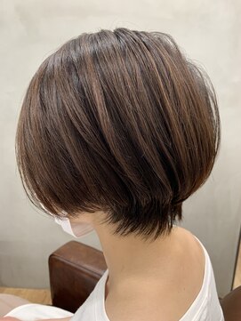 ラミール クオリティオブライフ(lamiell Quality of life) 韓国マッシュ/マッシュヘア/大人ガーリー/デザインカラー