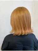 大人可愛い20代30代40代小顔ワンサイドショートボブ丸み前下がり