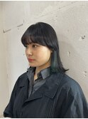 [HELM渋谷]ウルフカットインナーカラー
