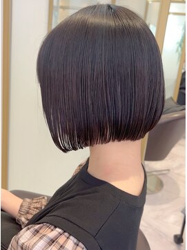 アルカディア(Arcadia) #ミニボブ#ツヤツヤカラー#モカブラウン