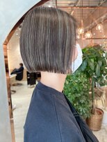 ロンド エスポワール 錦糸町(Lond espoir)&nbsp;【柴田彩香】イメチェンヘアフェミニンモードダークアッシュボブ