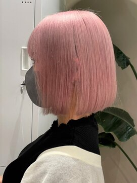 ベレーザ 渋谷(BELEZA) ba1702ホワイトラベンダーパールベージュコリアンスタイルボブ