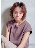 クシュ 所沢西口プロぺ通り(kusyu... )&nbsp;ペールベージュセクションカラーグラデーションカラー外ハネボブ