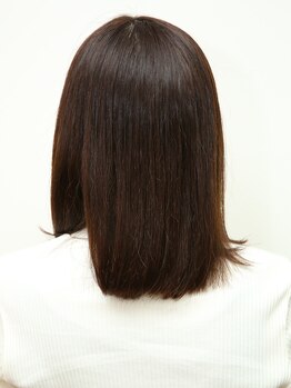 ジュノ(JUNO)の写真/髪に優しいこだわりの薬剤を使用した『オーガニックカラー専門サロン』♪髪を傷めず艶やかで美しい髪色へ。