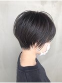 イケダタツヤのショートヘア