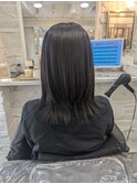 透明感グレージュ