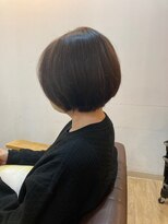 グランバイ アトリエドングリ(Grand × AtlierDonguri) 髪質改善 ビフォーアフターその850直毛を丸みのあるデザインに