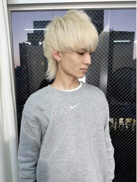 ラニヘアサロン(lani hair salon) 抜きっぱなしブロンド/メンズ/ハイトーン【大名/天神】