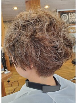 リビングヘアルーム(LIVING HAIR ROOM) ショートボブ