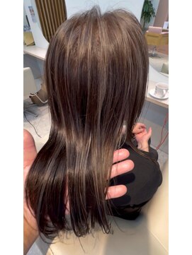 ヘアサロン カンパニュール(hair salon Campanule) 白髪ぼかしカラー(ミルクティーベージュ)