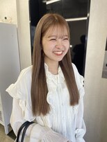 キジ(kiji)&nbsp;beige color #久屋大通#丸の内#ブリーチカラー#ベージュカラー