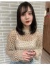 【梅雨に負けない艶髪に】カット＋前髪ストレート　￥8800
