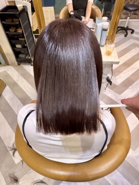 ロンドアベニール 北千住(Lond avenir) サラ艶美髪！乾かすだけボブ☆美髪ボブ/美髪縮毛矯正[北千住]