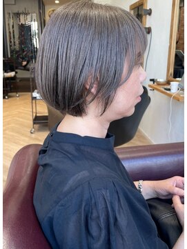 ハーツ(Heart's) 白髪ぼかし×アッシュグレー