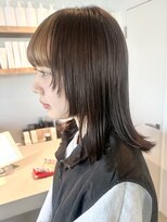 イズ(iss)&nbsp;バングカラー/フェイスフレーミング/インナーカラー/ウルフ