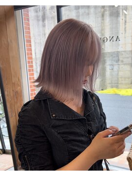 アンジェリカラボ 高田店(ANGELICA LABO) 【ANGELICA大和高田店 市川誠人】ホワイトピンク