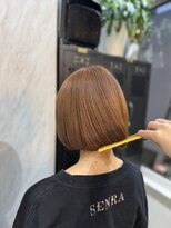 ヴァイス 渋谷店(VAICE)&nbsp;ボブ/ダブルカラー/ウォームブラウン