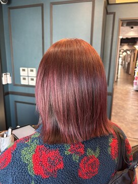 ベルポ(Bellpo) ブリーチなし！ダメージレスカラー☆『ローズピンク』20代/30代