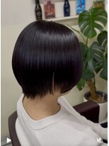 シンプル(Simple)&nbsp;硬毛　髪質改善ストレート