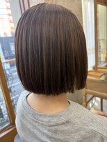 シャンティ 琴似店(Shanti)&nbsp;縮毛矯正×切りっぱなしボブ