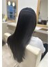 【ダメージレス】　クリスタルストレートパーマ＆カット 13900円→11500円