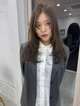 スヴニール(souvenir) オリーブcolor×レイヤーcut