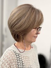 ジエクト アイロ(The Ect ilo)&nbsp;似合わせカラー◇白髪ぼかしハイライト・白髪ぼかしカラー