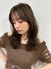 【8月限定☆】カット＋透明感カラー＋6stepトリートメント￥17000→￥12500