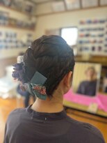 ハナココ 水戸店(hana Coco) 編み込みアップ