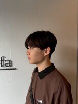 エクファ ヘア シェリル 草津 南草津店(ex-fa hair cherir)&nbsp;サーフカール/スパイキーショート/ブルーブラック/草津/南草津