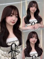 ボタン ハカタ(VOTAN hakata)&nbsp;博多美容室/ピンクカラー/ワンカラー/韓国ヘア