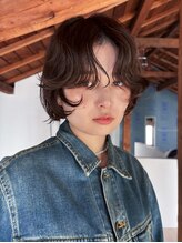 イシュー(issue) ショートボブパーマ