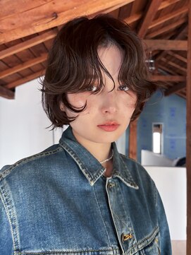 イシュー(issue) ショートボブパーマ