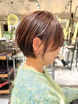 ラボー ノースプラザ店(LA'BO) 【LA'BO三浦】大人ショートボブ