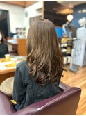 コテ巻き風デジタルパーマ