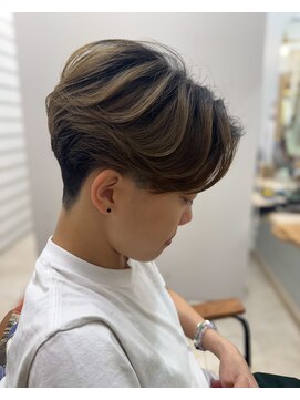 ラックスビー マーレ 沖縄うるま店(LUXBE mare) 刈り上げハンサムショート