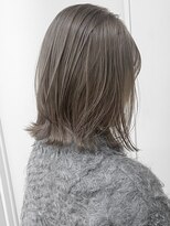 パークレーン アイス イヴェン(park lane ICI yeven)&nbsp;ブリーチなしショートボブレイヤーミディアム春カラー初カラー