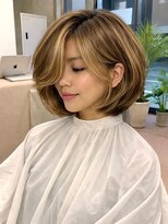 ヌエン 渋谷(NU/EN)&nbsp;レイヤーボブ/ボブレイヤー/ハッシュボブ/シャギーボブ