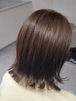 アモナ(amona)&nbsp;オリーブベージュ/切りっぱなしカット/ボブ　20代　30代　40代