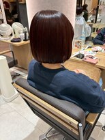 ハイレート ウニクス川越店(Hairate)&nbsp;【Hairate本川越】収まり◎まとまるショートボブ