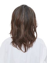 えがお美容室 お手入れが楽◎軽やかなミディアムレイヤーヘア