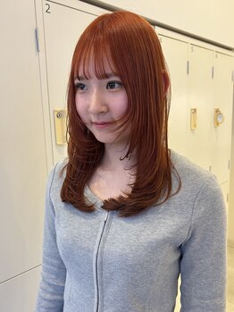 サラ ビューティー サイト 古賀店(SARA Beauty Sight)の写真/【古賀/福津/イオンモール福津】お肌の血色も良く見えるオレンジやピンクの“暖色カラー”がトレンド！