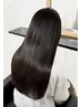 【前髪・顔周り】カット+顔周り酸性ストレート ￥10900