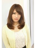 ☆斜めバングでキレイめ女子☆