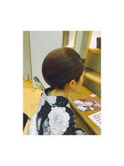 【Achieve】和髪のアップ Stylist by 高見