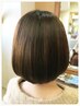 【繰り返すほど髪がキレイ＊】カット＋Ｄｒ．ストレート＋上質カラー