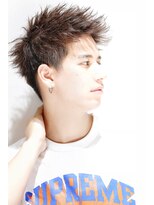 リップスヘアー 銀座(LIPPS hair)&nbsp;【No.1アップバング】パンチラインソリッドバング